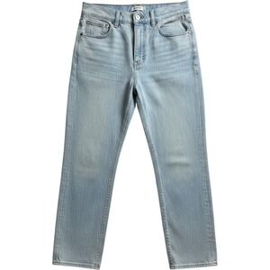 Madewell 90s Straight Jeans Light Wash High Rise Denim Size 29